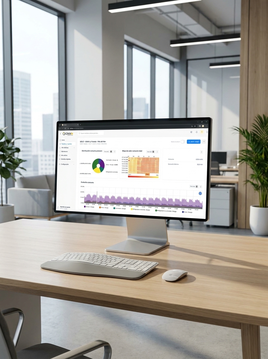 Plataforma EMS de Clickie - Dashboard